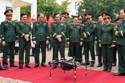 Đại tướng Phan Văn Giang dự lễ thành lập Cục Phương tiện không người lái
