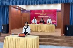 VKSND Khu vực 13, thành phố Đồng Nai phối hợp tổ chức phiên tòa xét xử lưu động