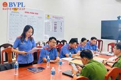 VKSND Khu vực 10 tỉnh Lâm Đồng trực tiếp kiểm sát tại Công an các phường, đặc khu