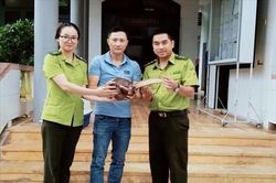 Quảng Trị cứu hộ 5 cá thể động vật hoang dã nguy cấp