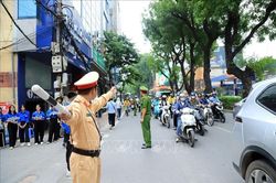 Hà Nội: Bảo đảm trật tự, an toàn giao thông phục vụ kỳ thi tốt nghiệp THPT năm 2026