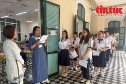 Thí sinh sẵn sàng làm bài thi môn Toán kỳ thi tốt nghiệp THPT 2026