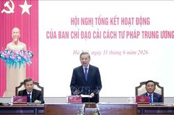 Tổng Bí thư, Chủ tịch nước Tô Lâm: Cải cách tư pháp giai đoạn mới, bảo vệ công lý và kiến tạo niềm tin