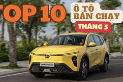 Ô tô bán chạy tháng 5: Xe điện tiếp tục chiếm sóng