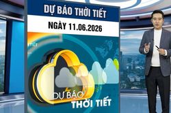 Bản tin thời tiết ngày 11/6: Nắng trở lại Bắc Bộ, vùng núi sắp hứng đợt mưa dông tăng cường