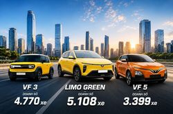 [Infographic] Top 10 xe bán chạy nhất thị trường Việt tháng 5/2026: Xe điện áp đảo