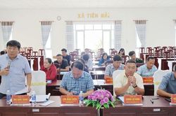 Lấy ý kiến đối với quy hoạch chung xã Tiên Hải đến năm 2050
