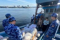 Cảnh sát biển phát hiện, xử lý 2 tàu cá nghi vi phạm IUU
