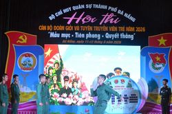 Khai mạc Hội thi cán bộ Đoàn giỏi lực lượng vũ trang thành phố Đà Nẵng năm 2026