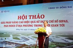 Bàn thảo giải pháp nâng cao hiệu quả Chỉ số SIPAS và PAR Index tại thành phố Đồng Nai