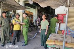 Tăng cường công tác kiểm tra, hướng dẫn về phòng cháy, chữa cháy đối với các chợ tạm, chợ truyền thống