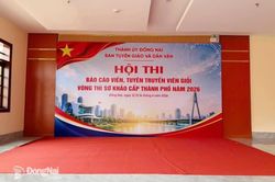 40 thí sinh thi báo cáo viên, tuyên truyền viên giỏi vòng sơ khảo (đợt 1) cấp thành phố năm 2026
