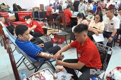 Phường Sa Đéc tiếp nhận 274 đơn vị máu tình nguyện