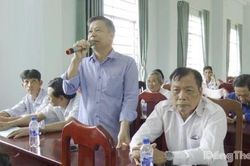 Tổ đại biểu số 9 HĐND tỉnh Đồng Tháp tiếp xúc cử tri xã Tân Thới