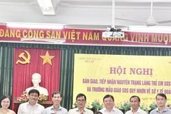 Sở Y tế tiếp nhận, quản lý Làng Trẻ em SOS Pleiku và Trường Mẫu giáo SOS Quy Nhơn
