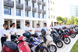 Cục Hậu cần - Kỹ thuật Hải quân kiểm tra công tác xe máy - vận tải tại Học viện Hải quân