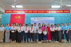 Hội Liên hiệp Phụ nữ các xã Cụm thi đua số 1 sơ kết công tác hội và phong trào phụ nữ