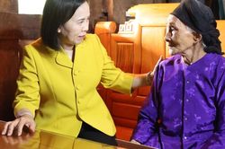 Đồng chí Phó Bí thư Thường trực Tỉnh ủy, Chủ tịch HĐND tỉnh tiếp xúc cử tri khu dân cư Lân Nóng, thôn Loi, xã Cai Kinh