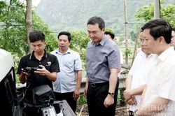 Chủ tịch UBND tỉnh Nguyễn Cảnh Toàn làm việc với 6 xã