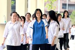 Thí sinh Lào Cai bước vào ngày thi đầu tiên trong điều kiện thời tiết thuận lợi