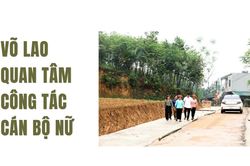 Võ Lao quan tâm công tác cán bộ nữ