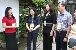 Phó Chủ tịch UBND tỉnh Vũ Thị Hiền Hạnh kiểm tra công tác tổ chức Kỳ thi tốt nghiệp THPT năm 2026 tại xã Trấn Yên và phường Yên Bái