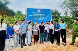 Yên Bình khởi công nhà ở cho hộ nghèo thôn Khuôn Giỏ