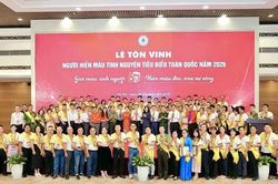 Những người tiêu biểu hiến máu tình nguyện
