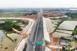 Dự án đường nối hai cao tốc Nội Bài - Lào Cai với cao tốc Tuyên Quang - Phú Thọ hoàn thành 84% khối lượng