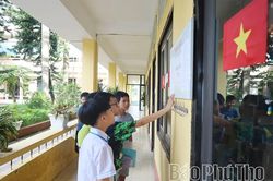 1.279 học sinh đăng ký dự tuyển vào Trường THCS Văn Lang