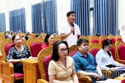 Phường Vĩnh Phúc lấy ý kiến sắp xếp tổ dân phố
