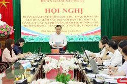 Đoàn giám sát số 7 thông qua dự thảo báo cáo giám sát
