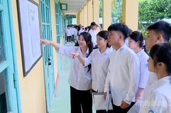 [CẬP NHẬT] Chiều nay (11-6), thí sinh làm bài thi môn Toán