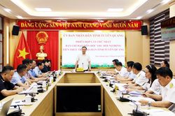 Ban Chỉ đạo đôn đốc thu hồi nợ đọng tiền thuế tỉnh tổ chức phiên họp lần thứ nhất