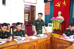 Tiếp tục làm tốt công tác tham mưu, dự báo, nắm tình hình