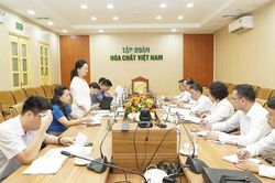 Vinachem báo cáo kết quả thực hiện Nghị quyết 57-NQ/TW với Cục ĐCK (Bộ Công Thương)