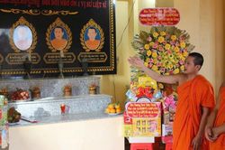 Lễ kỷ niệm ngày hy sinh của 4 vị Hòa thượng liệt sĩ dân tộc Khmer