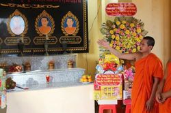 Lễ kỷ niệm ngày hy sinh của 4 vị Sư liệt sĩ dân tộc Khmer