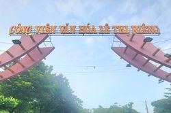 TP. Hồ Chí Minh: Cận cảnh công viên Lê Thị Riêng - nơi tìm kiếm hài cốt liệt si