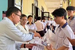 Lâm Đồng: 299 thí sinh Đặc khu Phú Quý hoàn thành môn thi đầu tiên