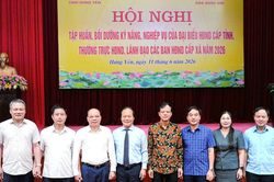 Hưng Yên bồi dưỡng kỹ năng, nghiệp vụ cho đại biểu HĐND cấp tỉnh và Thường trực, các Ban HĐND cấp xã
