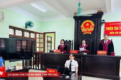 TAND tỉnh Lào Cai tổ chức rút kinh nghiệm về 4 phiên tòa trực tuyến xét xử án ma túy