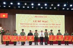 Đội tuyển Cảnh sát Cơ động giành giải nhất toàn đoàn tại Hội thao 2026