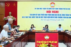 Mặt trận Tổ quốc thành phố Hà Nội nâng tầm hoạt động giám sát