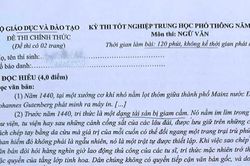 Đề Ngữ văn thi tốt nghiệp trung học phổ thông 2026