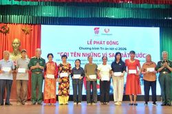 Gọi tên những vì sao đất nước - chương trình tri ân và hỗ trợ gia đình liệt sĩ