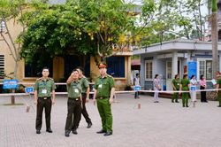 Công an tỉnh kiểm tra công tác bảo đảm an ninh, an toàn tại các điểm thi
