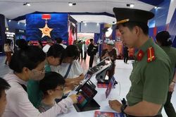 Không gian triển lãm, trải nghiệm về 80 năm truyền thống lực lượng An ninh nhân dân
