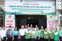 Ra mắt điểm kết nối tiêu thụ nông sản an toàn tại xã Thuận An