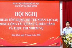 Nâng cao năng lực số cho đội ngũ cán bộ xã Bình Minh